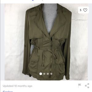 Caslon Olive green Jacket/Medium